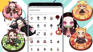 Sticker Tanjiro KNY for WA Screenshot 0
