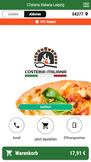 L'Osteria Italiana Leipzig Screenshot 0