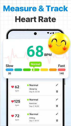 Heart Rate & Blood Sugar Care Screenshot 2