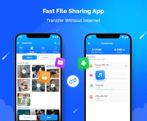 InstantShare - Transfer files Screenshot 0