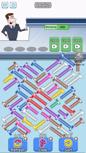 Screw Matching Challenge Screenshot 1