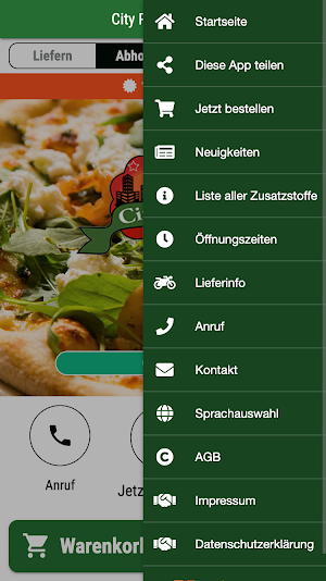 City Pizza Crivitz Screenshot 2