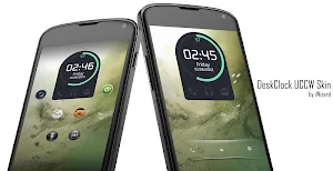 DeskClock UCCW Skin Screenshot 0
