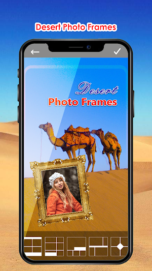 Desert Photo Editor & Frames Screenshot 1