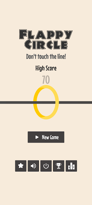 Flappy Circle Screenshot 0