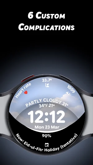 Horizon Weather - Watch face Screenshot 3