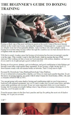 How to Do Boxing Training Screenshot 1