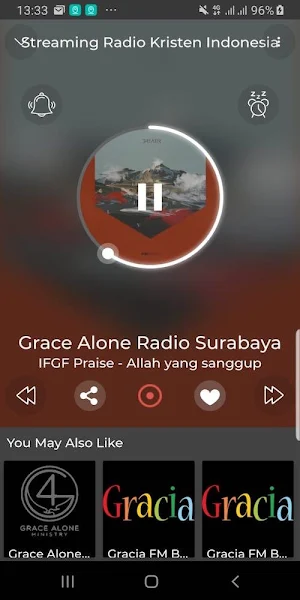 Streaming Radio Kristen Indonesia Screenshot 1