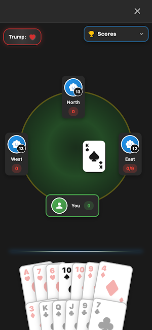 Batak Offline - Card Game Screenshot 2