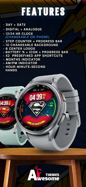 Superchron - Dual Watch Face Screenshot 3
