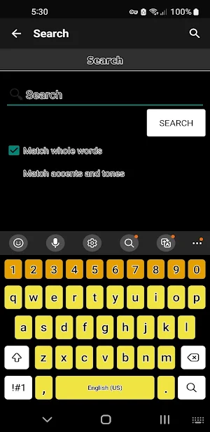 Soqotri Dictionary Screenshot 2