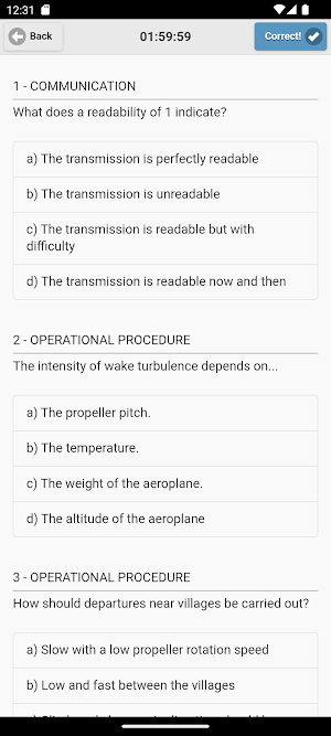 Quiz PPL(A) English Screenshot 2
