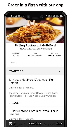 Beijing Restaurant Guildford Screenshot 1
