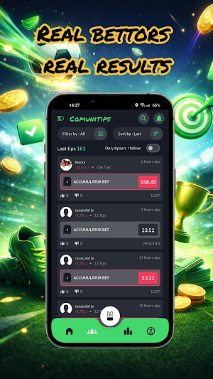 Comunitips: Soccer predictions Screenshot 1