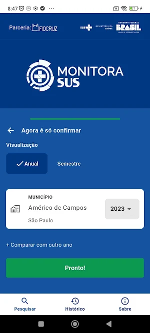 Monitora SUS Screenshot 2