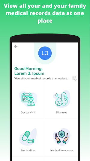 Multi-Profile Medical Records Screenshot 1