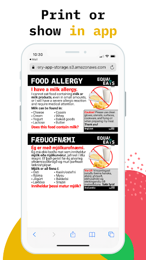 Equal Eats Screenshot 1