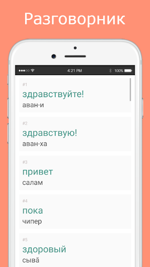 Русско-чувашский разговорник Screenshot 1