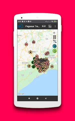 Pegasus Tracker Screenshot 1