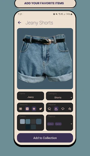 FitMe - Outfit Organizer Screenshot 1
