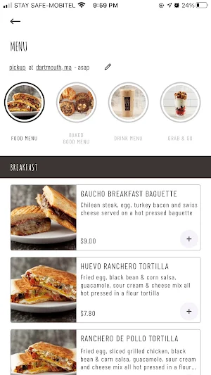 Mirasol's Cafe Official Screenshot 2
