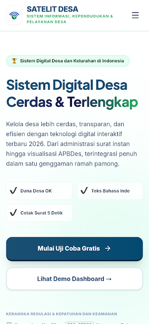 Satelit Desa Screenshot 0