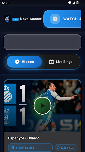 Nova Soccer Watch Nova Soccer Screenshot 1