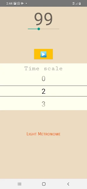 Light Metronome - Simple Screenshot 3