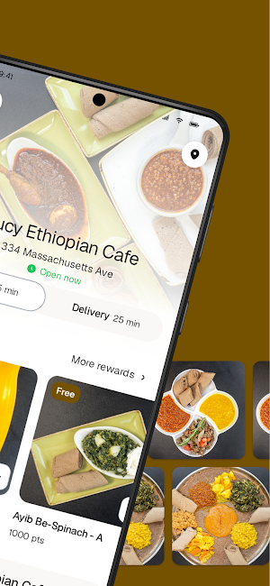 Lucy Ethiopian Cafe Screenshot 1