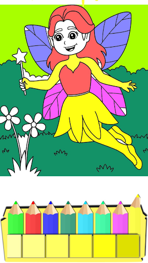 Princess Coloring Book & Games Screenshot 1