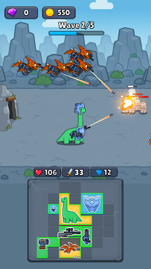 Dinos With Guns Screenshot 2