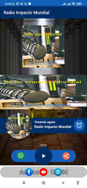 Rádio Impacto Mundial Screenshot 2