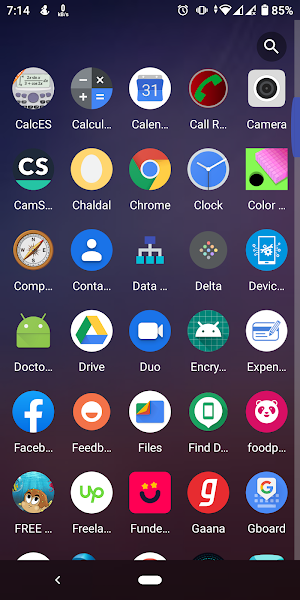 Xosh Launcher Screenshot 1