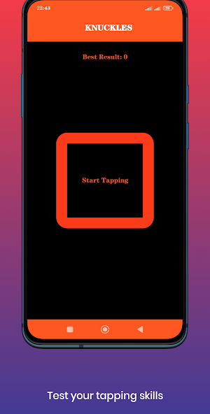 Knuckles Tap Screenshot 0