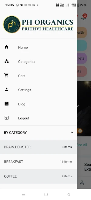 PH Organic and Wellness store Screenshot 3