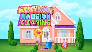 Messy Home Mansion Cleaning Screenshot 1