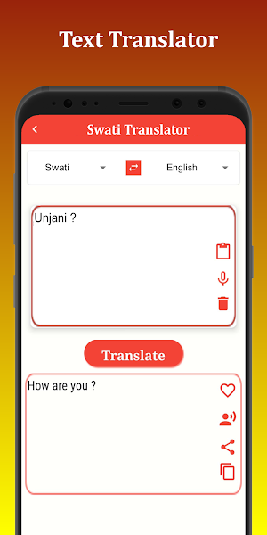 Swati Translator Screenshot 3