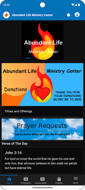 Abundant Life Ministry Center Screenshot 1