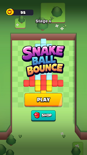 Snake Ball Bounce Screenshot 0