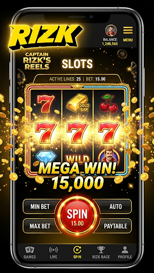 Rizk Casino Screenshot 1