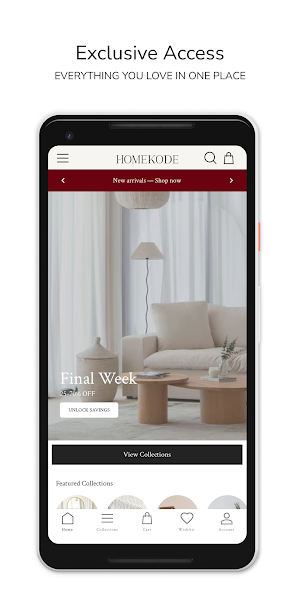 HomeKode Screenshot 1