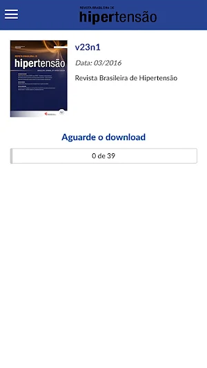 Revista Brasileira de Hiperten Screenshot 3