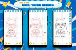 Learn to Draw Cartoon Heroes Screenshot 3