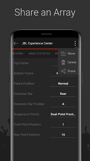 JBL Array Link Screenshot 2