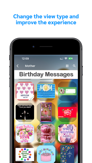 Birthday Messages Cards Wishes Screenshot 2