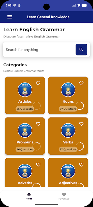 Learn General Knowledge Screenshot 2
