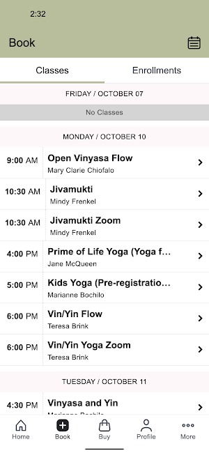 Peaceful Yoga Screenshot 1