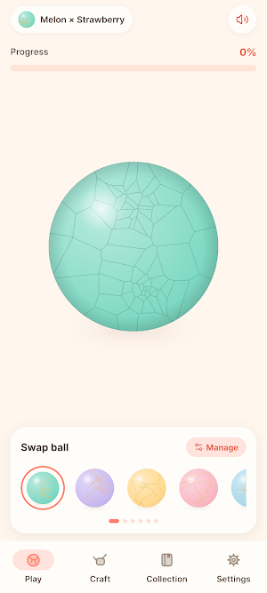 WaxPop: Wax Ball Crushing ASMR Screenshot 1