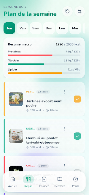 EasyDiet - Régime Facile Screenshot 1