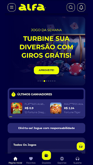 Alfa – Esportes e Cassino Screenshot 3